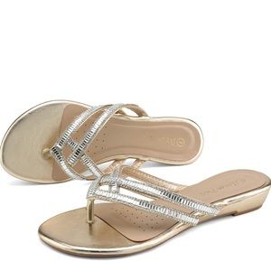 Rhinestone sandals